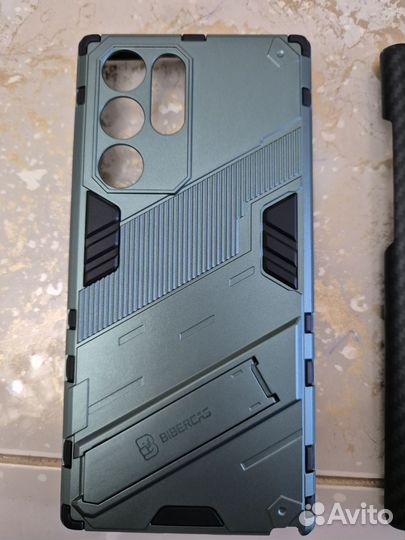 Чехлы samsung s22 ultra карбон, защитный