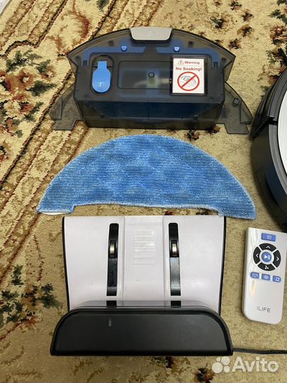 Моющий робот пылесос ilife v8s