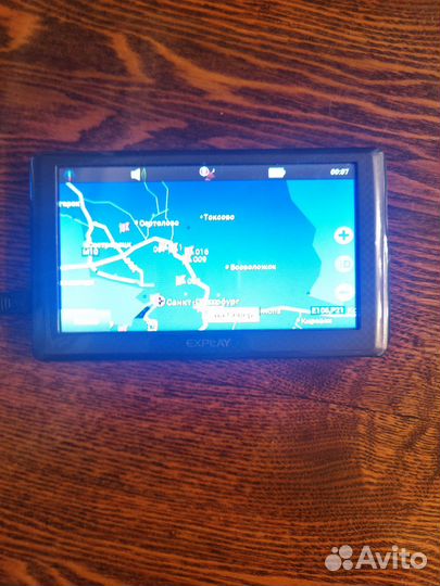 Gps навигатор Explay PN-965 дефект экрана рабочий