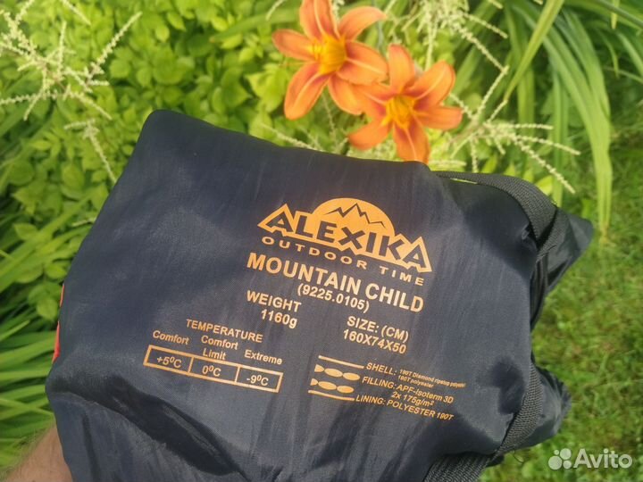 Детский спальный мешок Alexika Mountain child