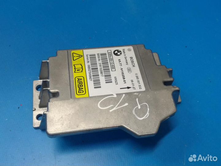 Блок управления airbag BMW 3-серия E90/E91