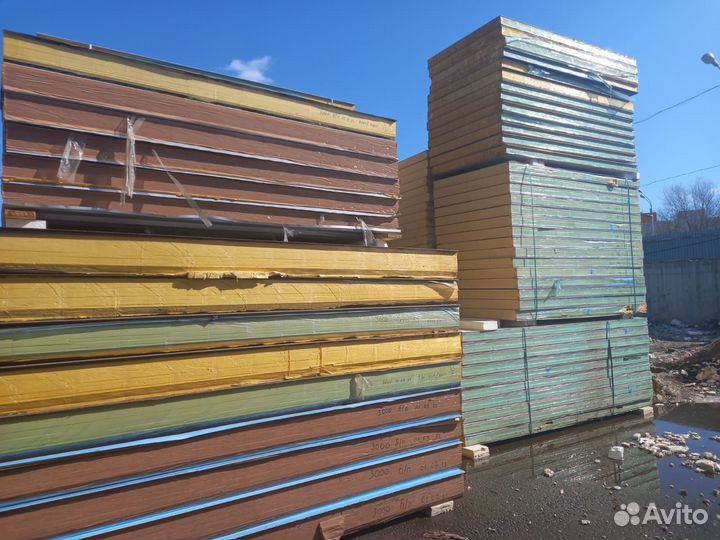 Сэндвич панели ППУ