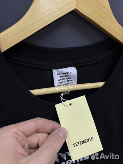 Футболка vetements оверсайз (коллекция 2024)