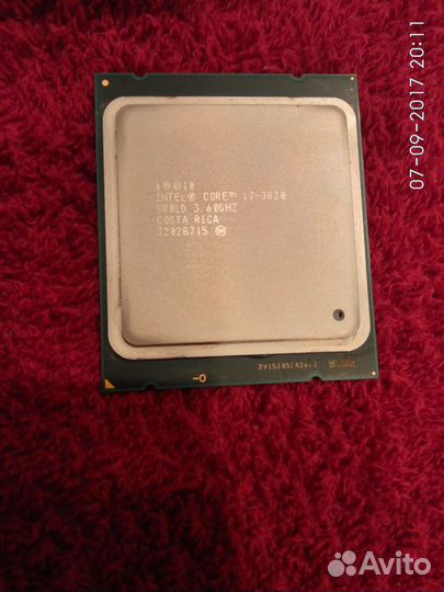 Процессор Intel i7-3820