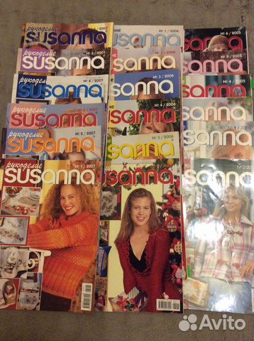 Журналы Susanna рукоделие, Вышитые картины