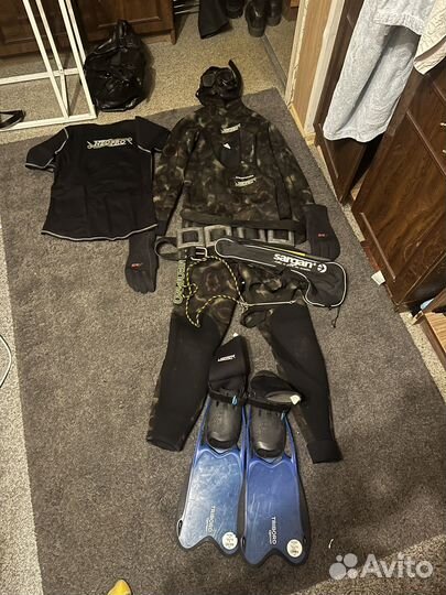 Подводное снаряжение подводная охота дайвинг