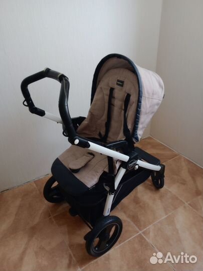 Коляска peg perego 3 в 1 Culla Auto с ремнями