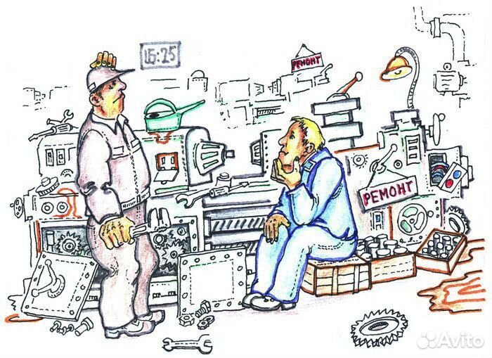 Ремонт промышленного оборудования станков