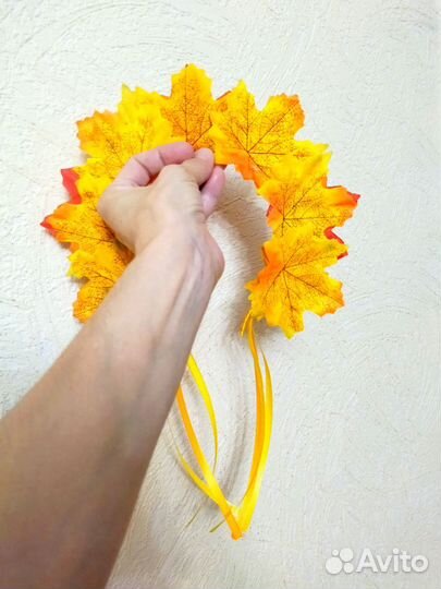 Осенний ободок, королева осени