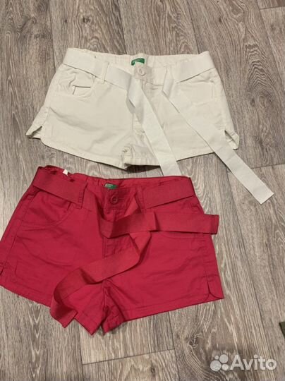 Шорты benetton 2 шт