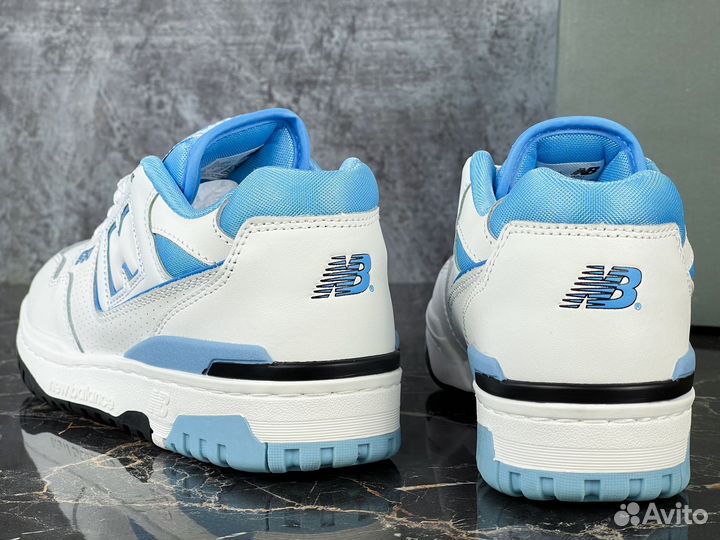 New Balance 550 UNC White University Blue