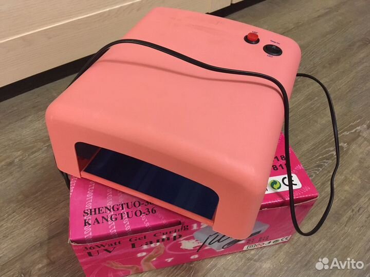Лампа для маникюра новая uv 36w шеллак и гель-лака