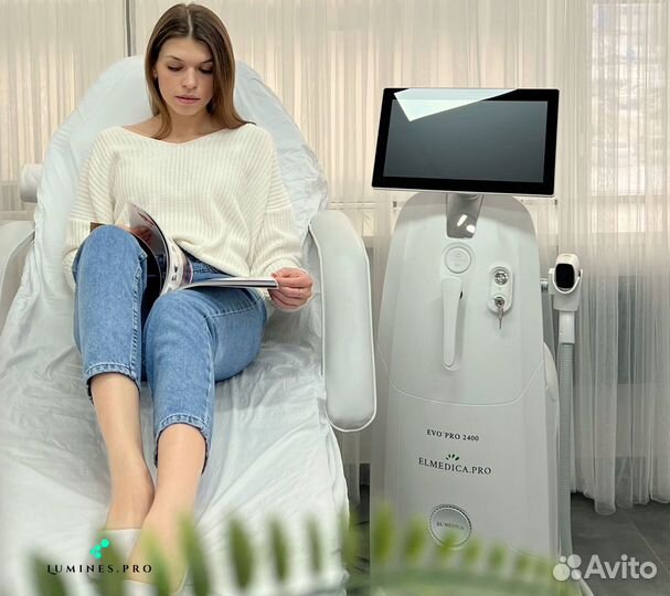 Диодный лазер для эпиляции Люминес. Эво-Про 2400вт