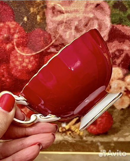 Чайная пара Aynsley Англия