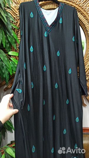 Длинное платье 54р etro италия эластан