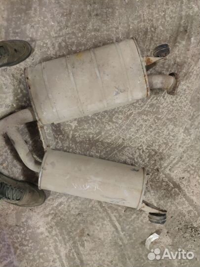 Средняя часть глушителя