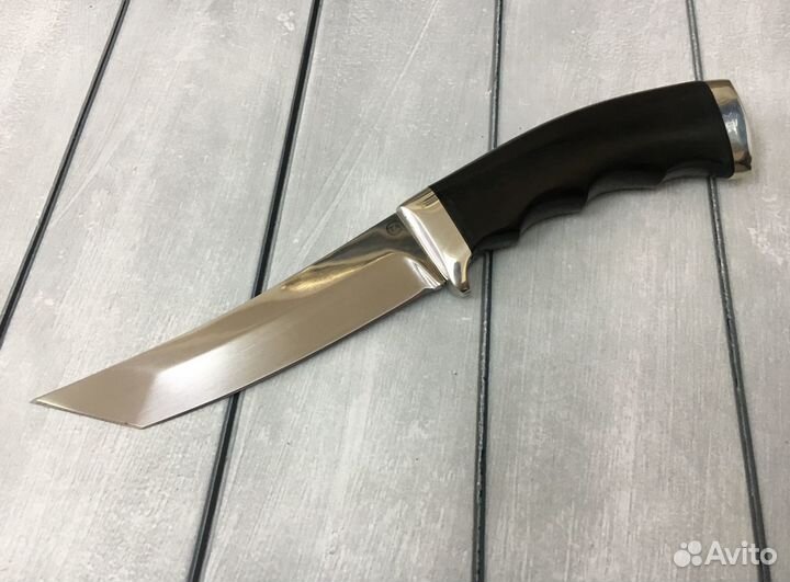 Нож танто Аркан, сталь 95Х18, граб