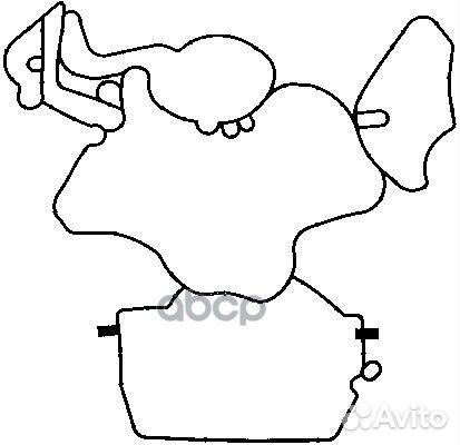 Прокладка передней крышки VAG 3.0TDI 11- 122.472