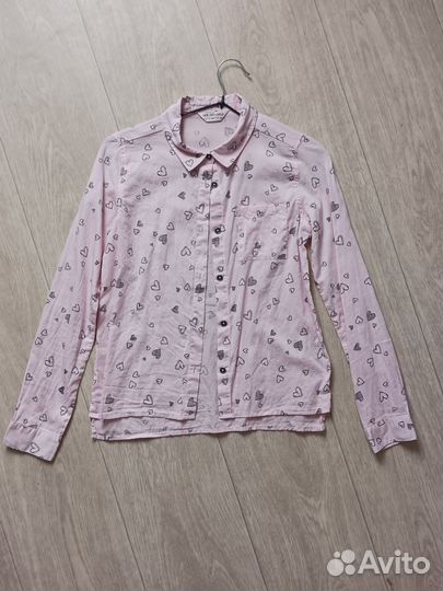 Рубашки на худенькую девочку 140-146