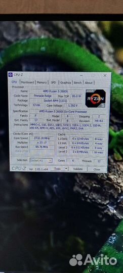 Игровой компьютер, rayzen 5 2600x, gtx1050ti, 16gb