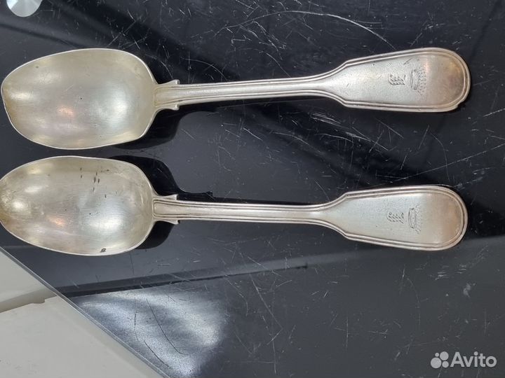 Дореволюционные столовые ложки, Серебро Европа