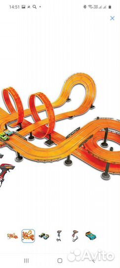 Гоночная трасса Hot Wheels