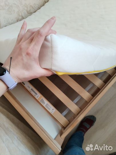 Детская кровать IKEA Luroy 70*160 с матрасом