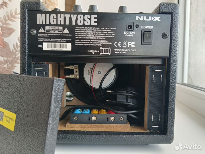Гитарный комбоусилитель NUX mighty 8SE