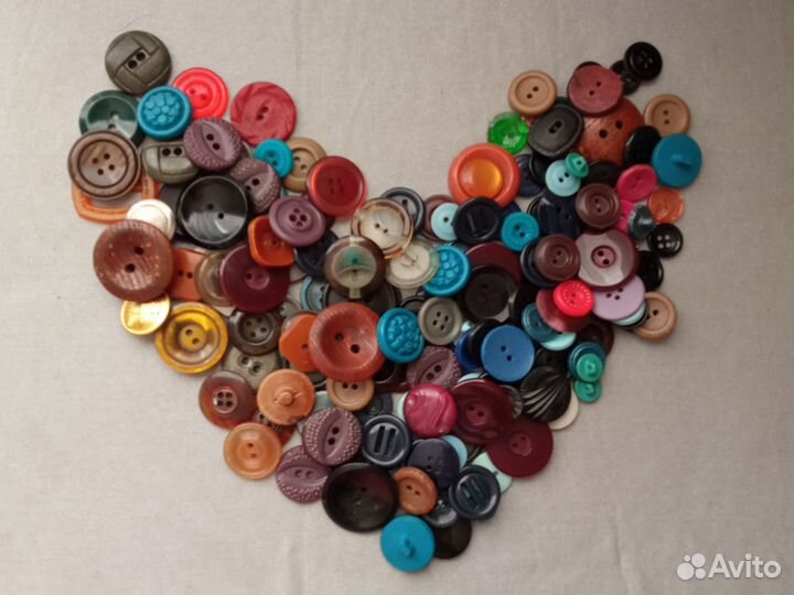 Пуговицы СССР (175 шт.)