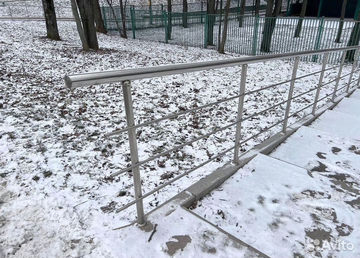 Ограждение из нержавейки