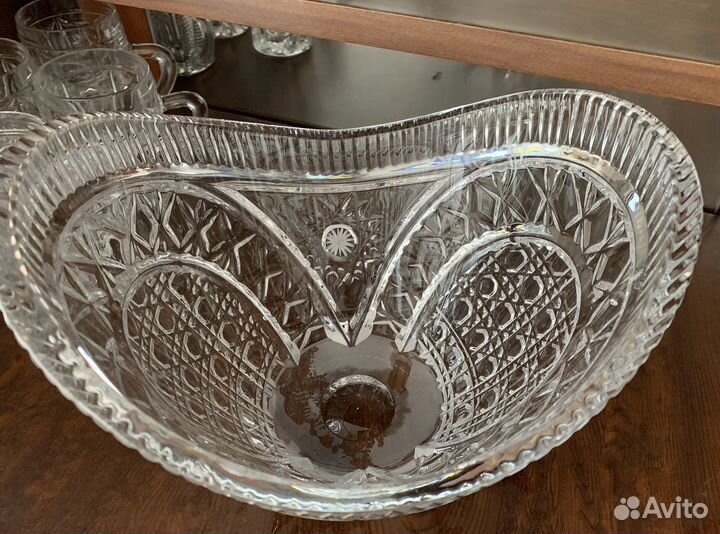 Хрустальная ваза