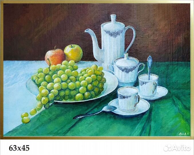 Картина маслом натюрморт