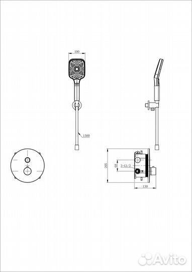 Wonzon & Woghand WW-D1017-A-BG Смесител