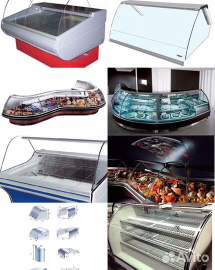 Стёкла для холодильных витрин Доставка по России