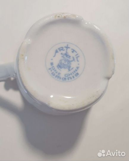 Кофейный сервиз. Костяной фарфор. Китай