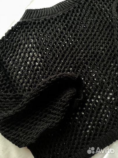 Вязаная кофта/ Сетка