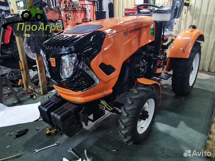 Мини-трактор КЕНТАВР Т-244 PRO, 2023