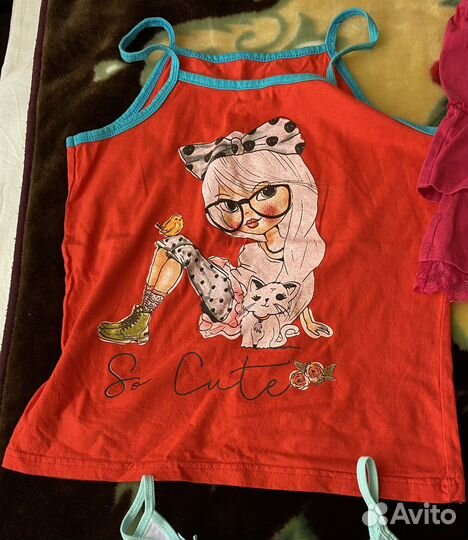 Вещи на девочку размер 134