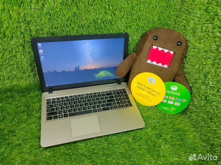 Шустрый Asus 4 ядра с SSD для игр и работ.Гарантия