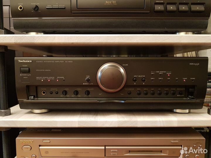 Усилитель Technics A-900. флагмaн в HI-FI в линейк