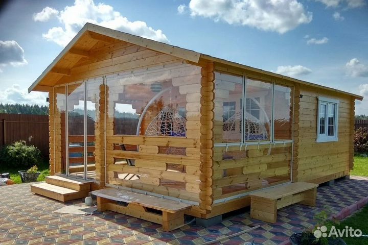 Мягкие окна для беседки