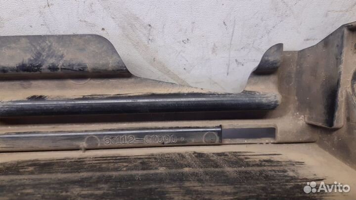 Решетка в бампер Toyota Land Cruiser Prado