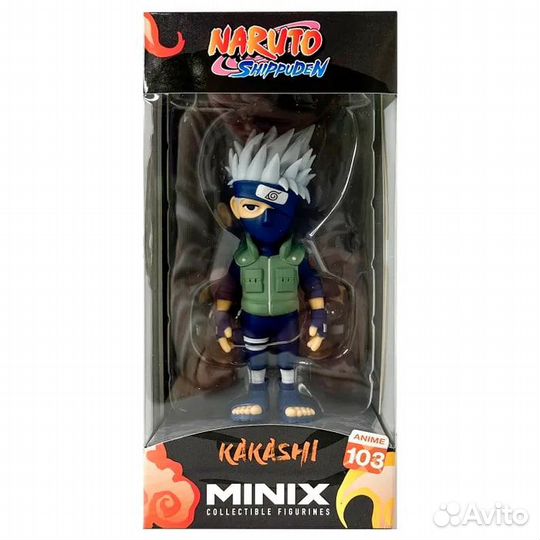 Коллекционная фигурка Naruto - Какаши 12 см minix