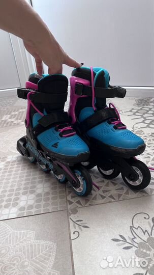 Ролики rollerblade детские раздвижные 28 32