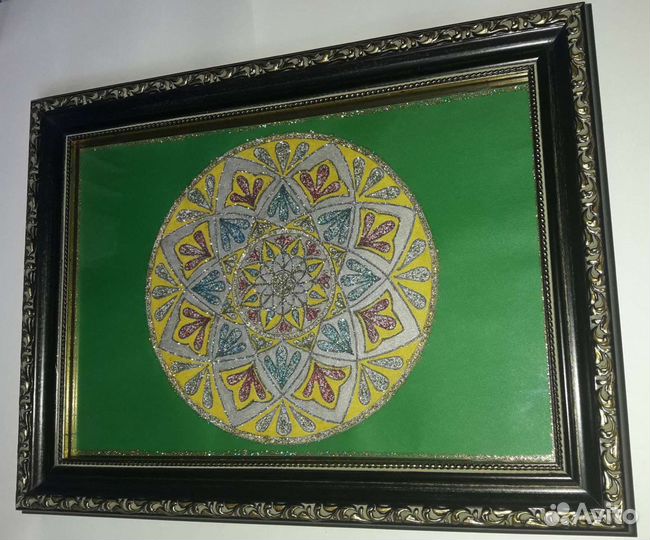 Картина, урашение интерьера - мандала здоровья