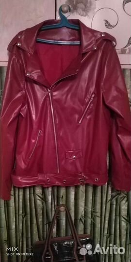 Кожаная куртка мужская