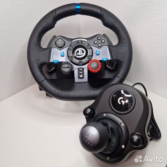 Игровой руль Logitech G29 + коробка передач