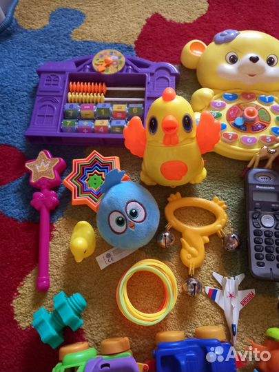 Детские развивающие игрушки пакетом