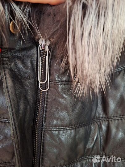 Пуховик зимний женский 48 50 бу