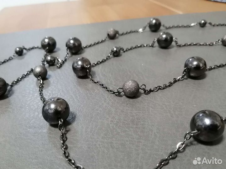 Бусы из бижутерного сплава